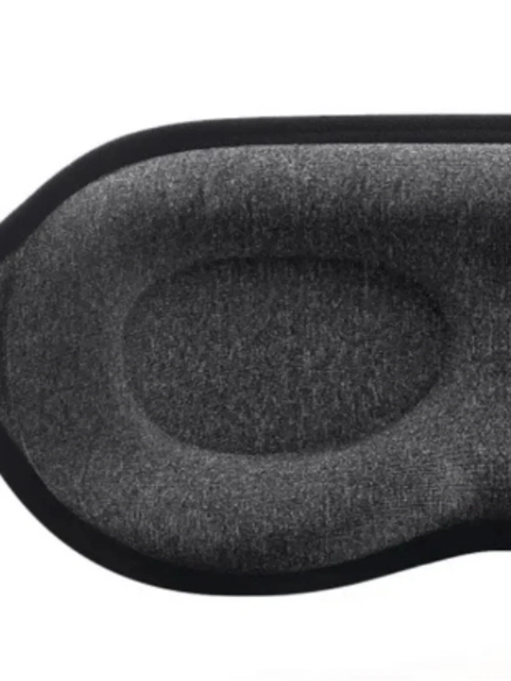 Sleep Mask - 100% Light Blocking for  Side Back Stomach Sleepers GRAY BLACK